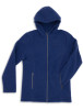 Fleecejacke Kapuze 100% Schurwolle Herren