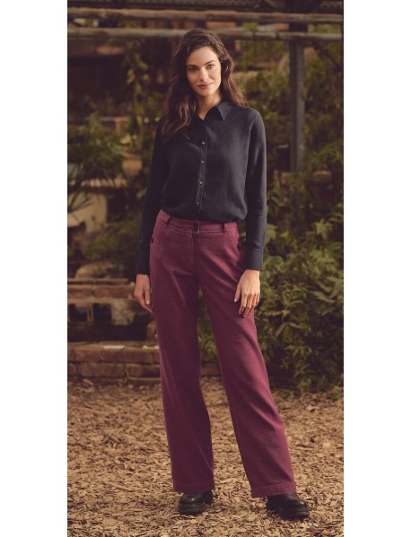 Hanf Bluse Damen „Lea“ Casual Fit – HempAge