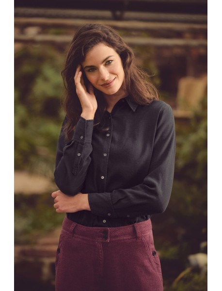 Hanf Bluse Damen „Lea“ Casual Fit – HempAge