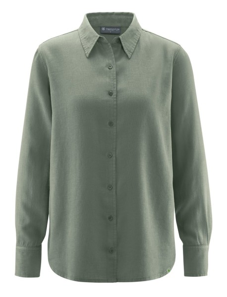 Hanf Bluse Damen „Lea“ Casual Fit – HempAge