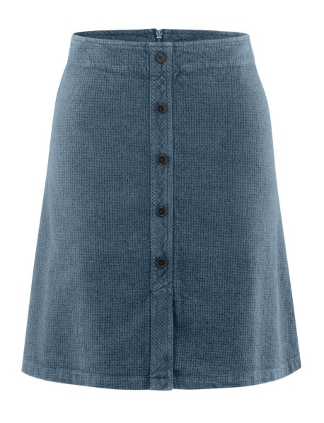 Elin Pepita Damenrock aus Hanf & Bio-Baumwolle