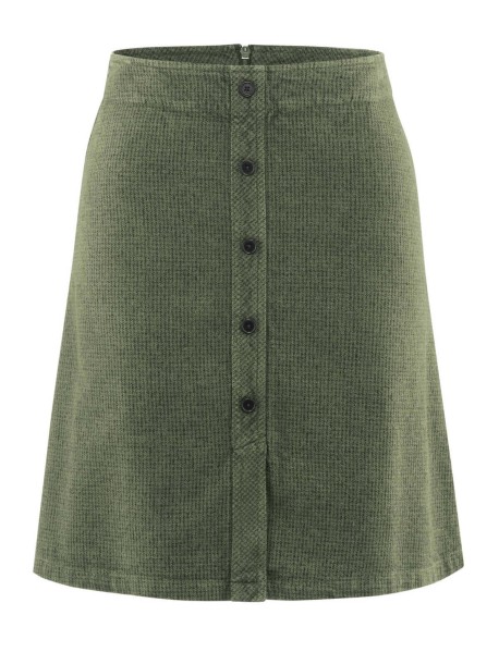 Elin Pepita Damenrock aus Hanf & Bio-Baumwolle