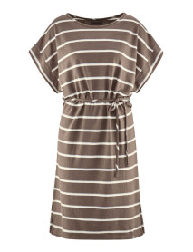 Stripe Hanfkleid 