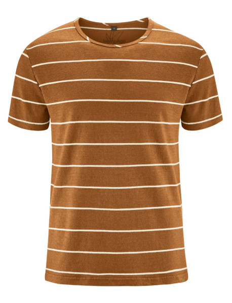 Hanf T-Shirt mit Querstreifen 