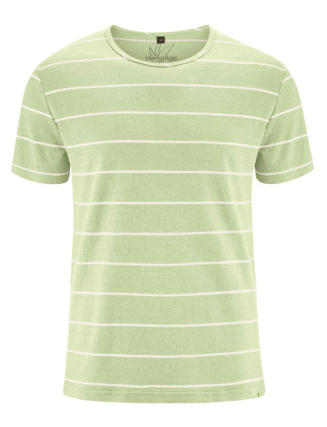 Hanf T-Shirt mit Querstreifen 