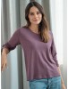 MALIA – Langarmshirt aus Hanf & Bio-Baumwolle