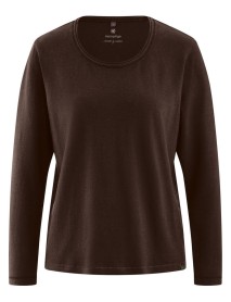 MALIA – Langarmshirt aus Hanf & Bio-Baumwolle