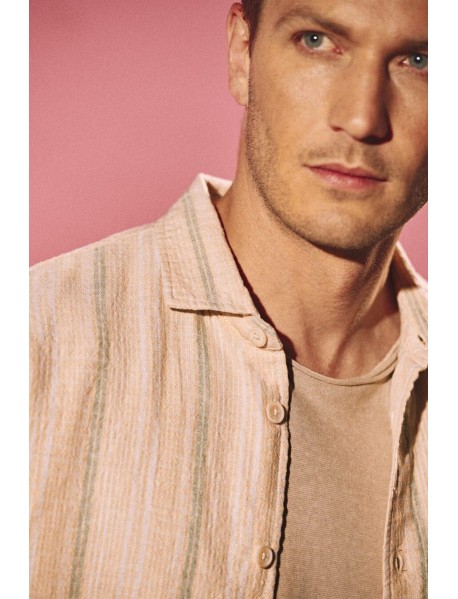 JARO Hanfshirt Rollsaum