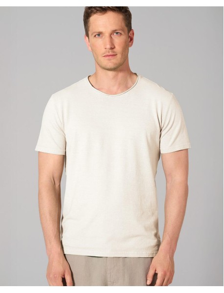 JARO Hanfshirt Rollsaum