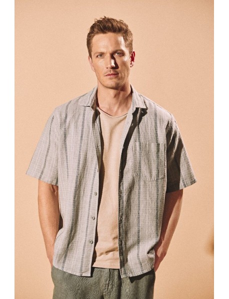 JARO Hanfshirt Rollsaum