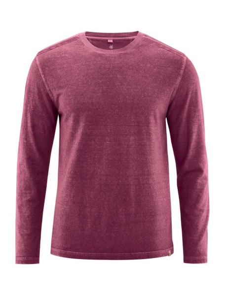 NINO Langarmshirt im Used Look