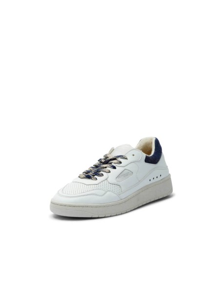 Veganer Hanf Sneaker Unisex Apfel-Leder Marino – Level