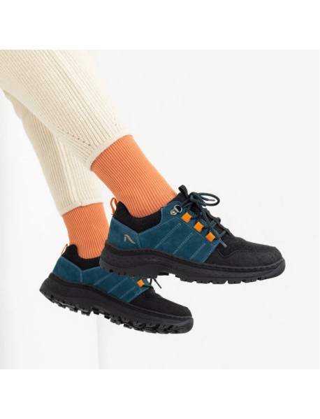 Hanf Hiking Schuh Unisex – Petrol