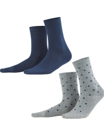 Socken Bettina 2er Pack