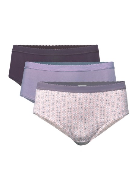 POLLY Slip 3er Pack Mauve