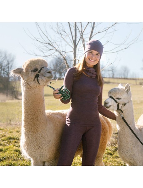 BASSY | Damen-Leggings aus Bio-Merinowolle & Bio-Baumwolle – Living Crafts