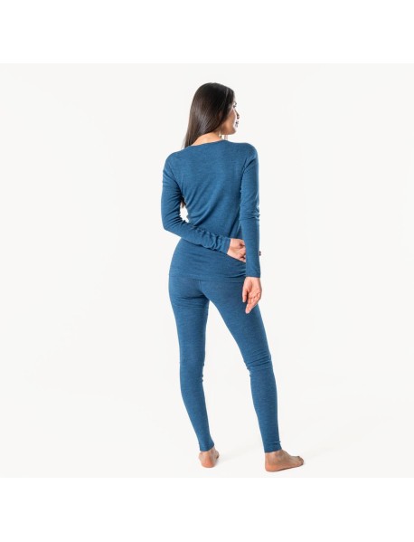 BASSY | Damen-Leggings aus Bio-Merinowolle & Bio-Baumwolle – Living Crafts