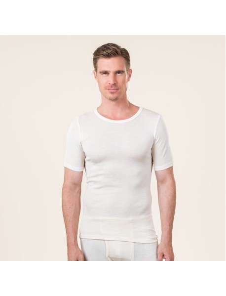 HARRY Kurzarm Merino/Seide