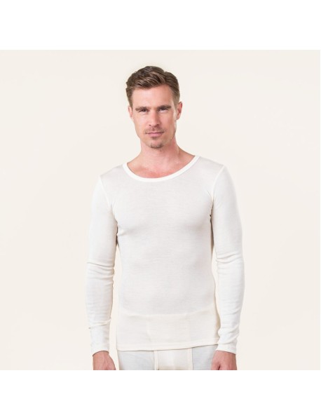 HARVEY Unterhemd Merino/Seide