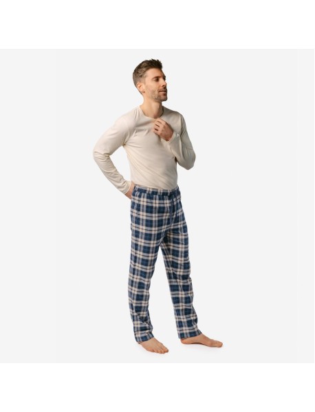BASIM Flanell-Schlafhose