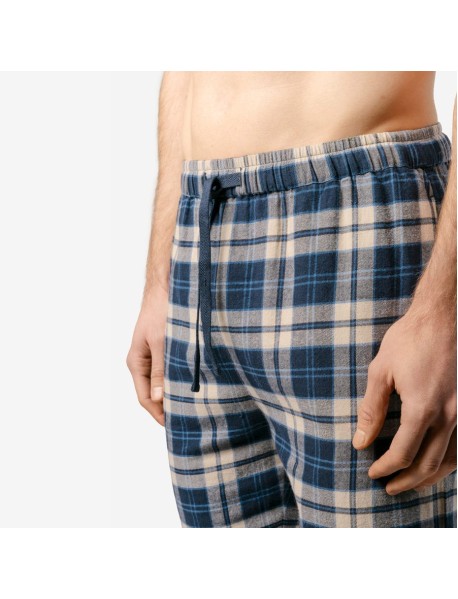 BASIM Flanell-Schlafhose
