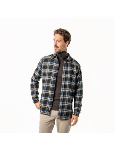 YANNES Flanellhemd Biobaumwolle