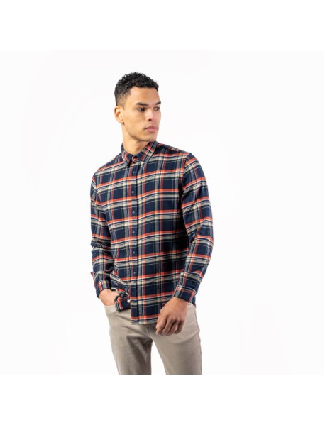 YANNES Flanellhemd Biobaumwolle