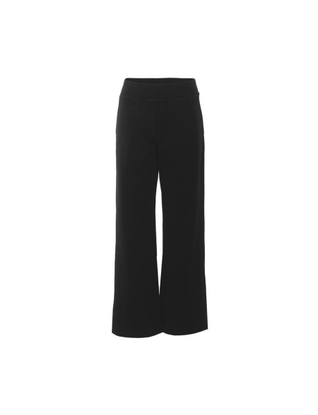 TAMINA | Bequeme Ripp-Jersey Hose mit weitem Bein