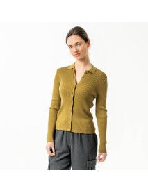 UNARA Rippstrickjacke