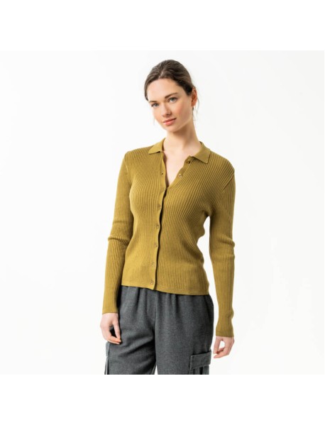 UNARA Rippstrickjacke