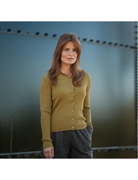 UNARA Rippstrickjacke