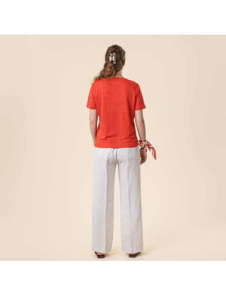 TALIDA 100%-Leinenshirt