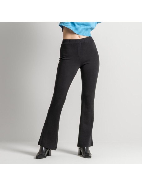 EVOLET Schlaghose aus Bio-Baumwolle trueStory   – Slim Fit mit hohem Bund